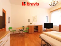 Pronájem bytu 1+kk, Brno - Veveří, Grohova, 37 m2