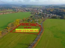 Prodej podílu pozemku pro bydlení, Meziměstí, 14695 m2