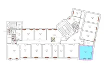 Pronájem kanceláře, Praha - Nové Město, Washingtonova, 34 m2