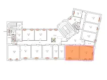 Pronájem kanceláře, Praha - Nové Město, Washingtonova, 69 m2