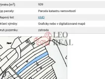 Prodej pozemku pro bydlení, Brno - Řečkovice, 939 m2