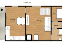 Prodej rodinného domu, Nepomuk, U Rybníka, 55 m2