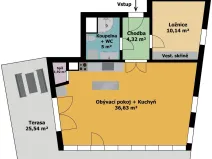 Prodej bytu 2+kk, Praha, Na vysočanských vinicích, 90 m2