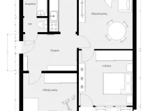 Prodej bytu 3+1, Plzeň - Lobzy, Pod Vrchem, 62 m2