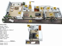 Prodej bytu 3+kk, Praha - Košíře, Musílkova, 147 m2