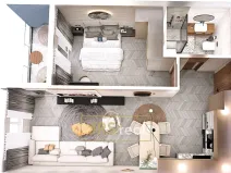 Prodej bytu 2+kk, Golem, Albánie, 54 m2