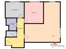 Pronájem bytu 3+kk, Praha - Řeporyje, Wiesenthalova, 76 m2