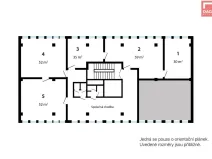 Pronájem kanceláře, Olomouc, Šlechtitelů, 228 m2