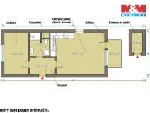 Pronájem bytu 2+kk, Plzeň - Litice, 48 m2