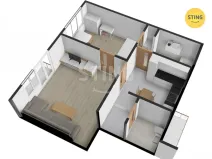 Prodej bytu 2+1, Ostrava, Edisonova, 66 m2