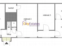 Pronájem ordinace, Praha - Nové Město, Jeruzalémská, 76 m2