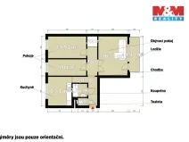 Pronájem bytu 3+1, Dobřany, F. X. Nohy, 61 m2