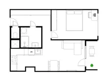 Prodej bytu 2+kk, Praha - Chodov, Tererova, 46 m2