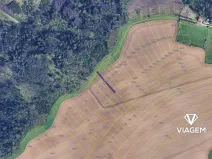 Prodej pole, Vilémovice, 906 m2