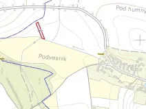 Prodej pole, Trusnov, 956 m2