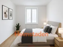 Pronájem bytu 2+kk, Ostrava - Kunčičky, Nadační, 48 m2