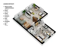 Prodej bytu 3+1, Jaroměř - Josefov, Na Trati, 75 m2