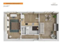 Prodej bytu 2+1, Děčín, Kamenická, 56 m2