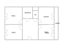 Pronájem bytu 3+1, Lány, U lipky, 78 m2