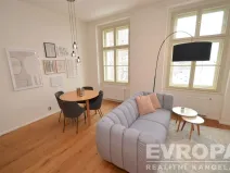 Pronájem bytu 2+kk, Praha - Karlín, Peckova, 55 m2