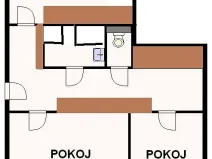 Pronájem bytu 2+1, Liberec - Liberec XV-Starý Harcov, Aloisina výšina, 56 m2