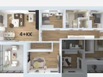 Prodej bytu 4+kk, Litvínov, Horská, 117 m2