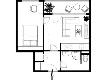 Prodej bytu 2+kk, Brno, ulice Kosmonautů, 38 m2