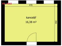 Pronájem kanceláře, Chlumec nad Cidlinou, Rooseveltova, 17 m2