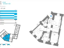 Prodej bytu 2+kk, Písek, Kocínova, 88 m2