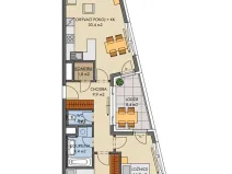 Prodej bytu 3+kk, Praha - Hlubočepy, náměstí Olgy Scheinpflugové, 78 m2