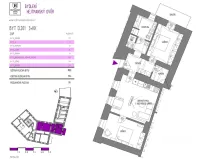 Prodej bytu 3+kk, Písek, Kocínova, 83 m2