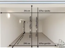 Prodej garáže, Brno - Slatina, 18 m2