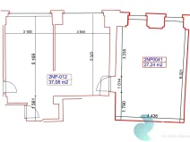 Pronájem kanceláře, Praha, Opletalova, 65 m2