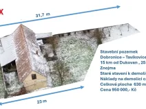 Prodej pozemku pro bydlení, Tavíkovice - Dobronice, 630 m2