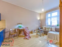 Pronájem bytu 1+kk, Praha - Vysočany, Novovysočanská, 31 m2