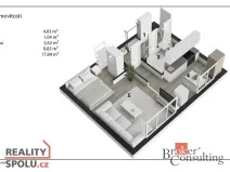 Prodej bytu 1+1, Praha - Veleslavín, Šumberova, 35 m2