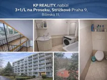 Pronájem bytu 3+1, Praha - Prosek, Bílinská, 60 m2