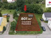 Prodej pozemku pro bydlení, Vítězná, 801 m2