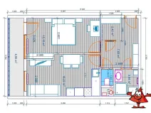 Pronájem bytu 2+kk, Praha - Chodov, Jarníkova, 50 m2