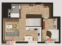 Prodej bytu 2+1, 54 m2