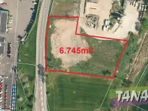 Prodej komerčního pozemku, Mnichovo Hradiště, 6745 m2