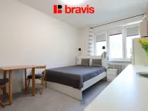 Pronájem bytu 1+kk, Brno, Leitnerova, 22 m2