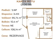 Prodej bytu 3+kk, Znojmo, Holandská, 95 m2