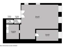 Pronájem kanceláře, Kolín - Kolín III, Legerova, 92 m2