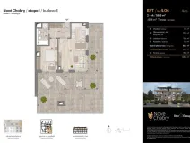 Prodej bytu 2+kk, Praha - Dolní Chabry, K Brnkám, 56 m2