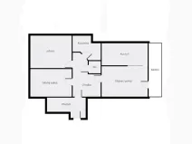 Pronájem bytu 3+1, Praha - Stodůlky, Neustupného, 76 m2