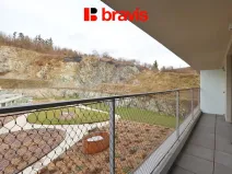 Pronájem bytu 2+kk, Brno - Komín, Bystrcká, 55 m2