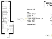 Prodej bytu 2+kk, Praha - Vršovice, K Botiči, 47 m2