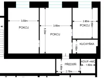Pronájem bytu 3+1, Praha - Holešovice, Dělnická, 60 m2