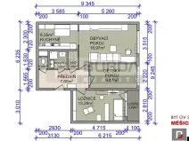 Prodej bytu 3+1, Měšice, 68 m2